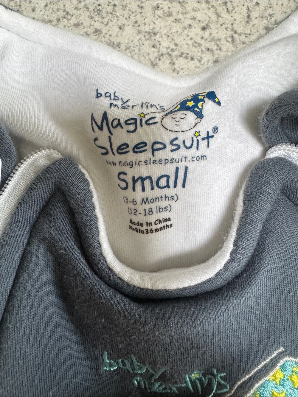 Merlin Sleep Suit- Small